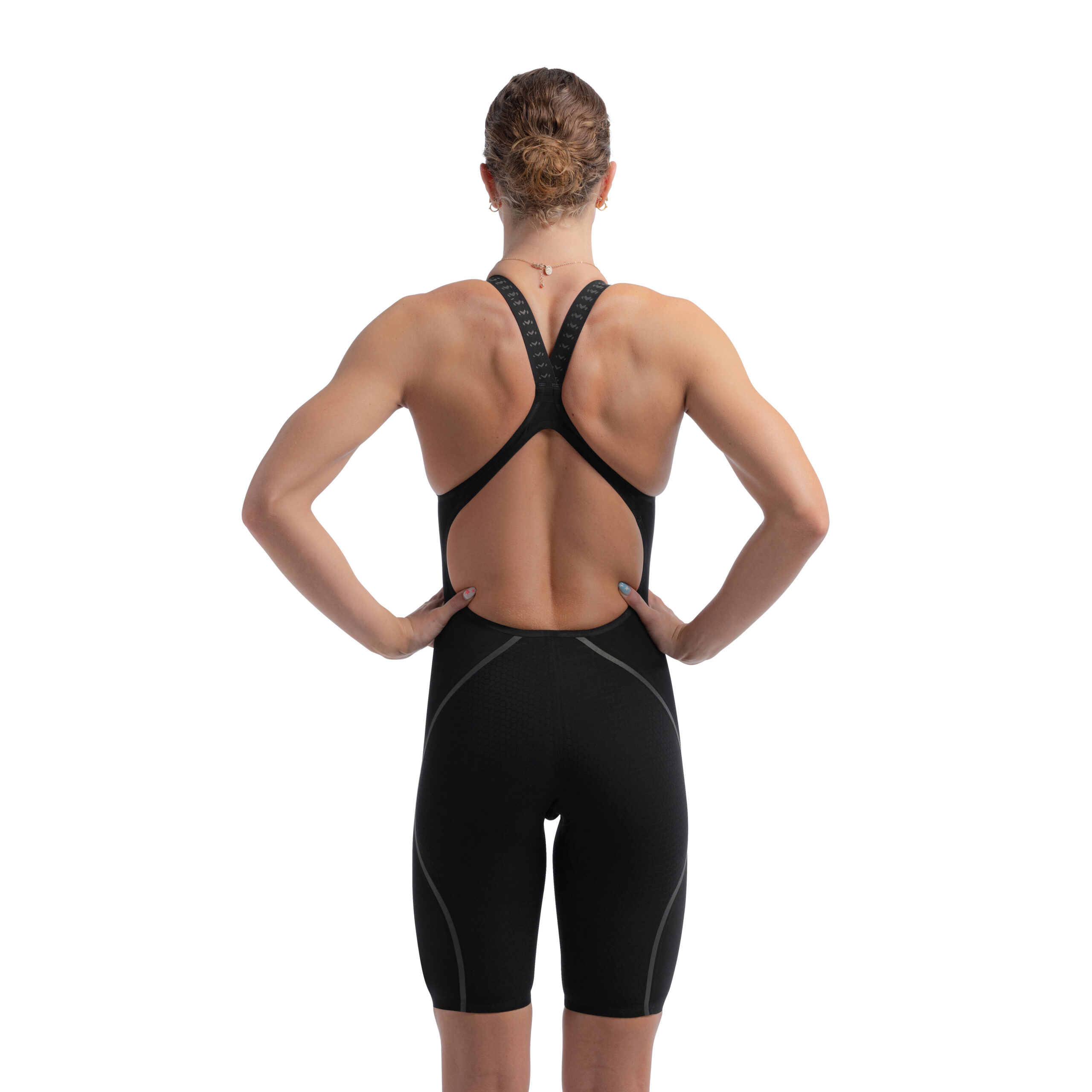 Speedo LZR Pure Intent 2.0 Open Back Kneeskin Black - Image 3